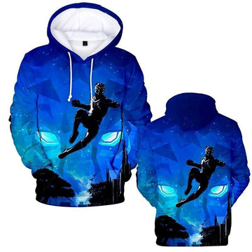 Black Panther Wakanda Forever Over Print 3d Hoodie Zip Hoodie 2 Moonbestprint