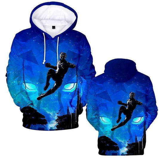 Black Panther Wakanda Forever Over Print 3d Hoodie Zip Hoodie 2 Moonbestprint
