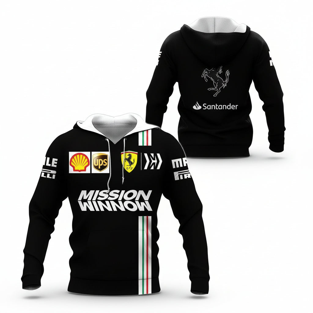 Scuderia Ferrari Luxyry Car Mission Winnow 7k951 Fan Gift 3d Zip Hoodie Hoodie Ii0 Moonbestprint