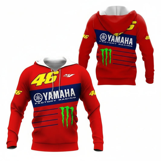 Yamaha Factory Racing Shirt Fan Gift 420, Stylist Unisex 3d Hoodie Zip Hoodie Moonbestprint