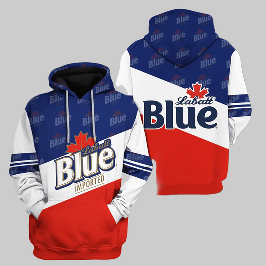 Labatt Blue Beer 3d Hoodie Moonbestprint