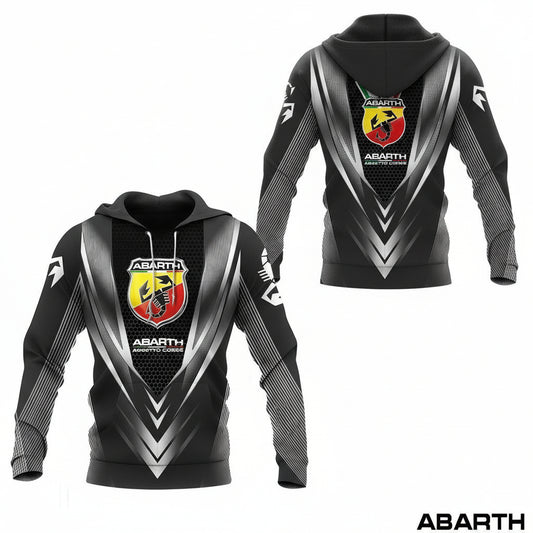 Abarth Shirt Fan Gift 12, Stylist Unisex 3d Hoodie Zip Hoodie Moonbestprint