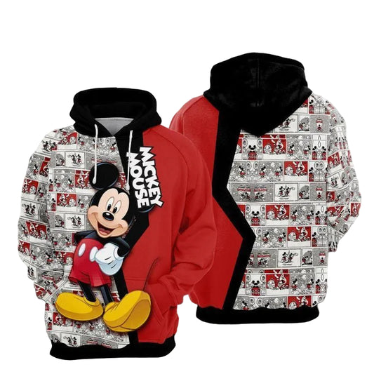 For Mickey Mouse Lovers The Story Of Mickey 3d Hoodie Moonbestprint