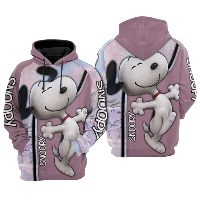 Snoopy Walt Disney Over Print 3d Hoodie Zip Hoodie 5 Moonbestprint