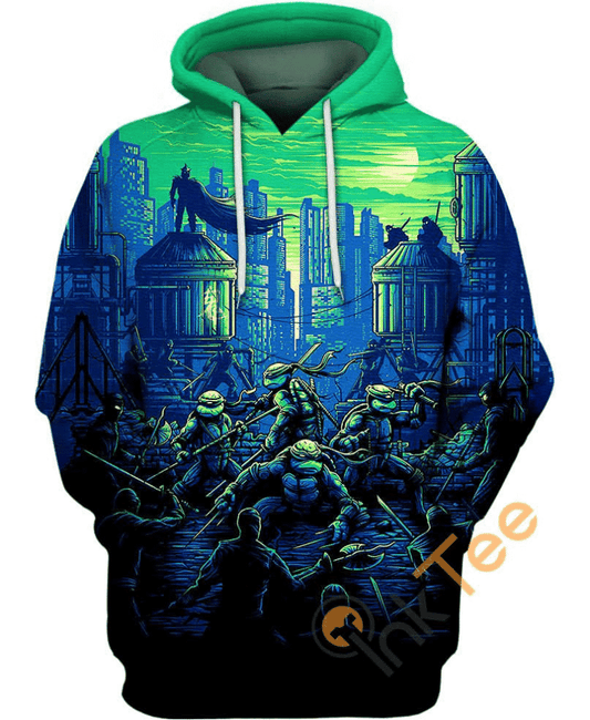 Film Character Ninja Turtles Hoodie All Over Printed 3d Unisex For Men For Women Moonbestprint