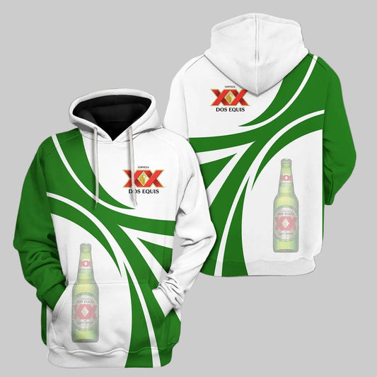 Dos Equis Beer 3d Hoodie Moonbestprint