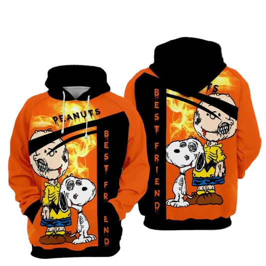 Snoopy Pullover Printed Over Unisex 3d Hoodie Zip Hoodie Moonbestprint