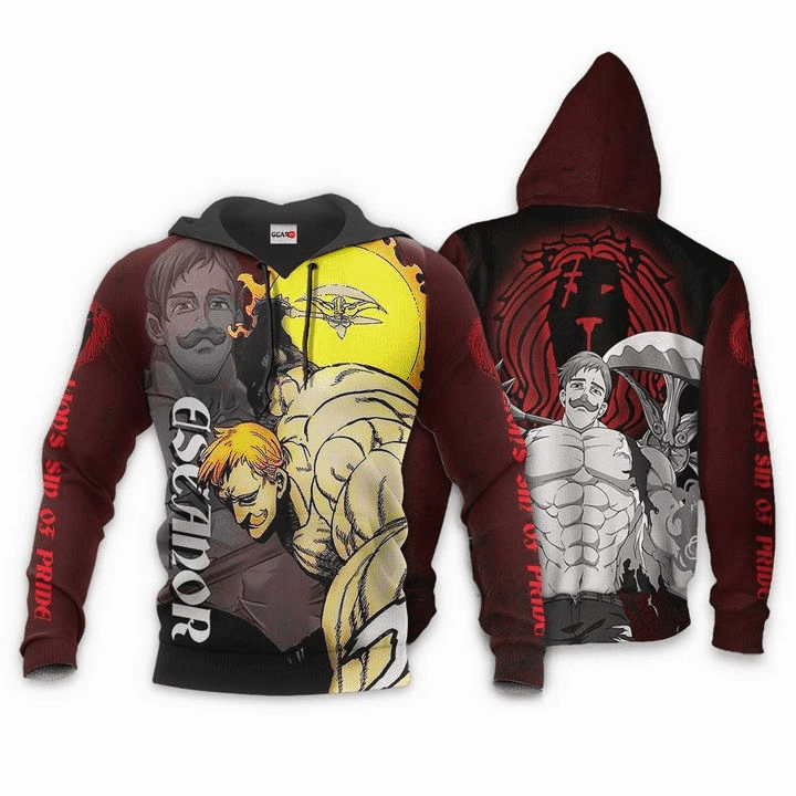 Lions Sin Of Pride Escanor Seven Deadly Sins Anime Manga For Men And Women 3d Hoodie Zip Hoodie Moonbestprint