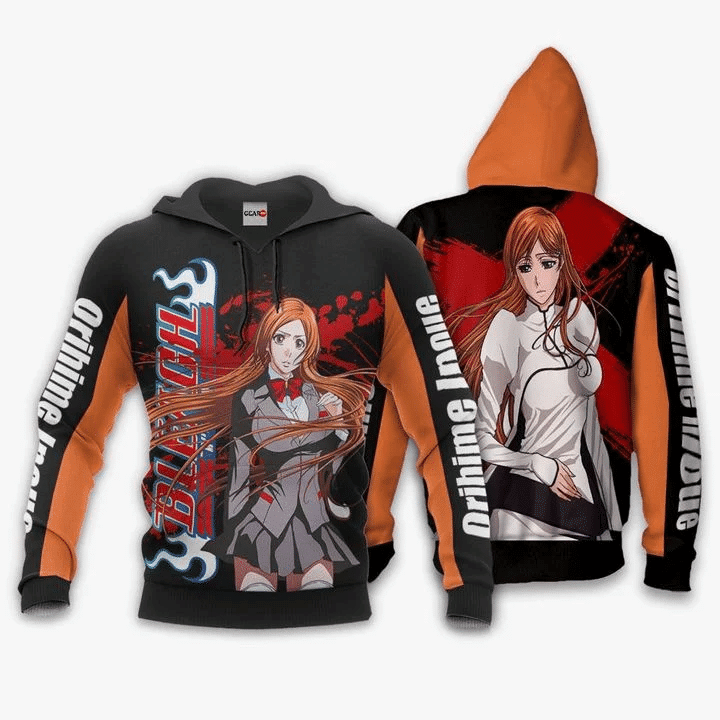 Orihime Inoue Anime Manga Bleach For Men And Women 3d Hoodie Zip Hoodie Moonbestprint