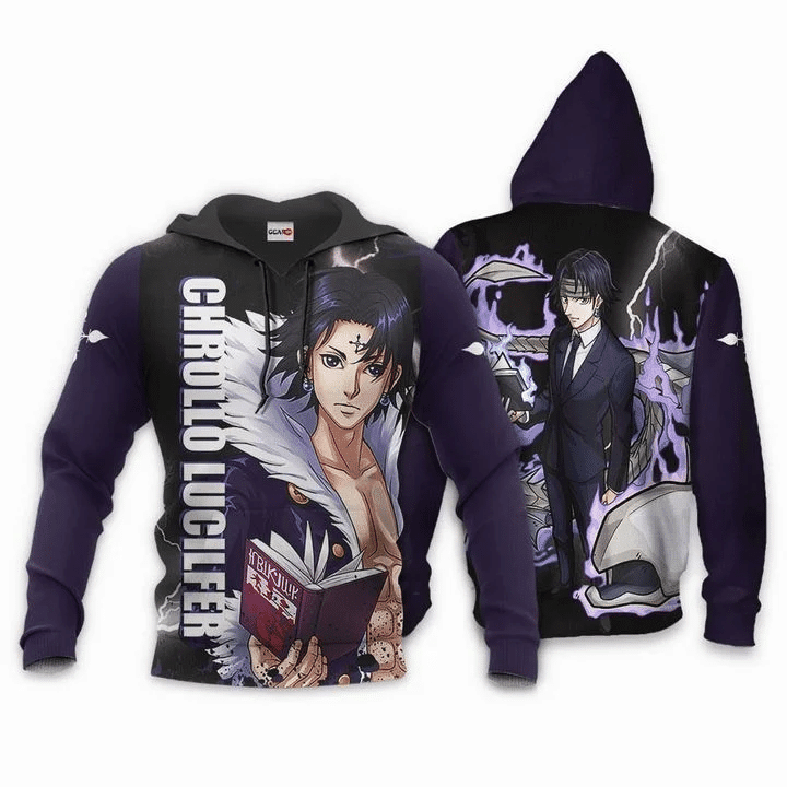 Chrollo Lucilfer Anime Manga Hunter X Hunter For Men And Women 3d Hoodie Zip Hoodie Moonbestprint