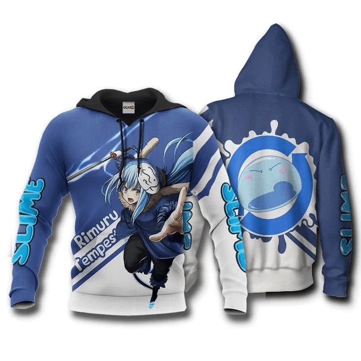 Rimuru Tempest Tensura Anime Manga For Men And Women 3d Hoodie Zip Hoodie Moonbestprint