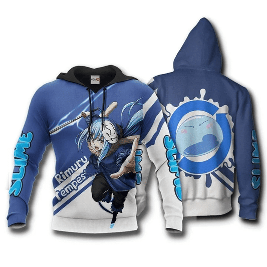 Rimuru Tempest Tensura Anime Manga For Men And Women 3d Hoodie Zip Hoodie Moonbestprint
