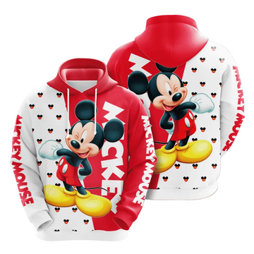 Mickey Mouse Disney Hoodie, Mickey Mouse Disney Gift For Fan Ver3, Aop Hoodie Moonbestprint