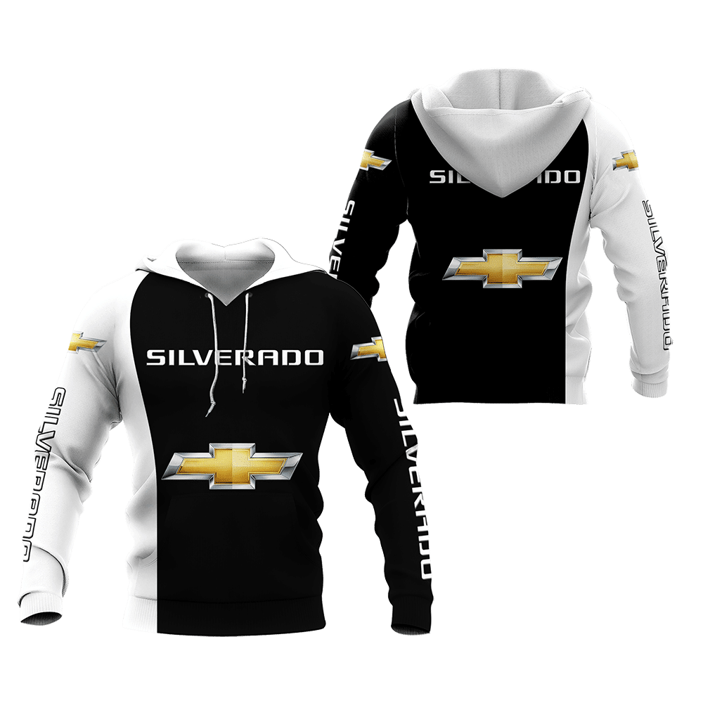 Chevrolet Silverado Shirt Fan Gift 907, Stylist Unisex 3d Hoodie Zip Hoodie Moonbestprint