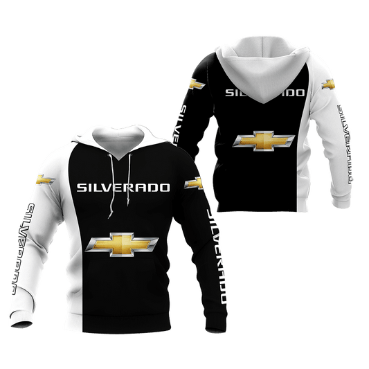 Chevrolet Silverado Shirt Fan Gift 907, Stylist Unisex 3d Hoodie Zip Hoodie Moonbestprint