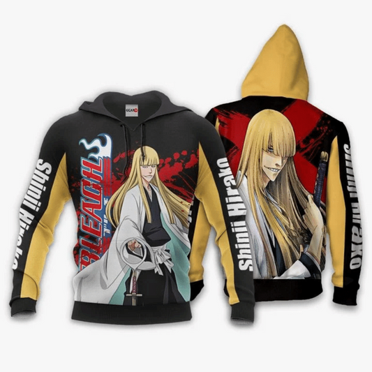 Shinji Hirako Anime Manga Bleach For Men And Women 3d Hoodie Zip Hoodie Moonbestprint