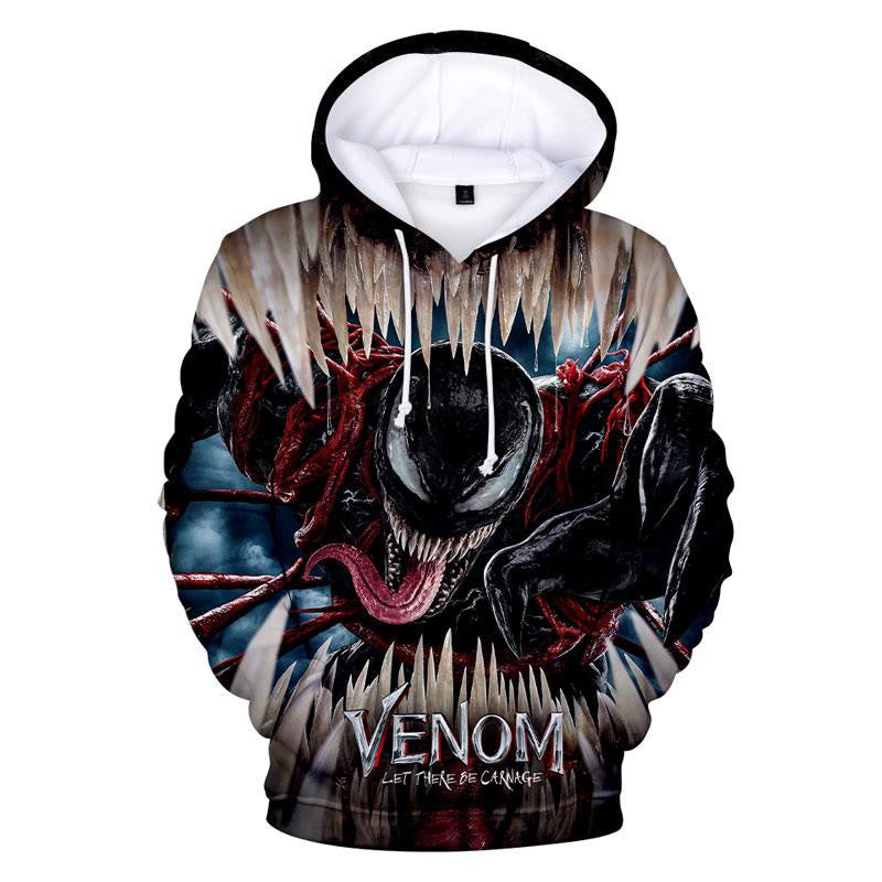 Venom Hoodie Carnage Hoodie Drawstring 01 Moonbestprint