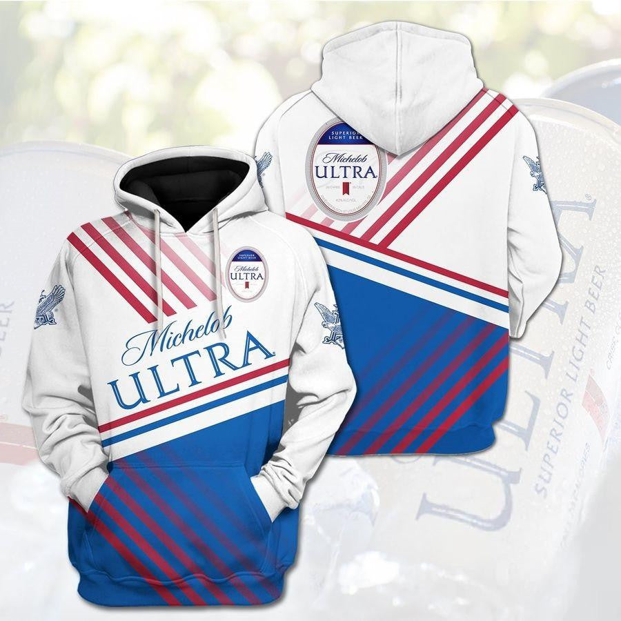 Michelob Ultra Beer 3d All Over Print Hoodie 370 Moonbestprint