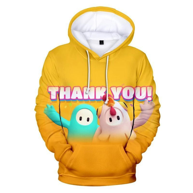 Fall Guys Over Print 3d Hoodie Zip Hoodie 3 Moonbestprint