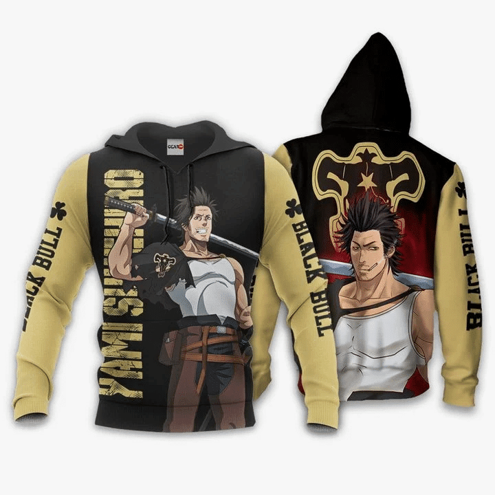 Yami Sukehiro Anime Manga Black Clover Black Bull For Men And Women 3d Hoodie Zip Hoodie Moonbestprint