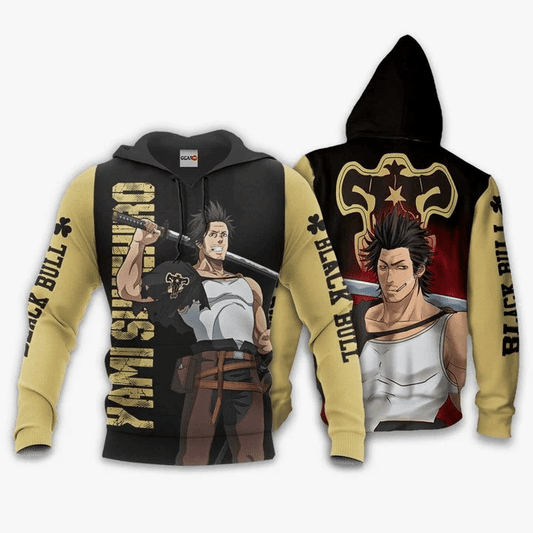 Yami Sukehiro Anime Manga Black Clover Black Bull For Men And Women 3d Hoodie Zip Hoodie Moonbestprint