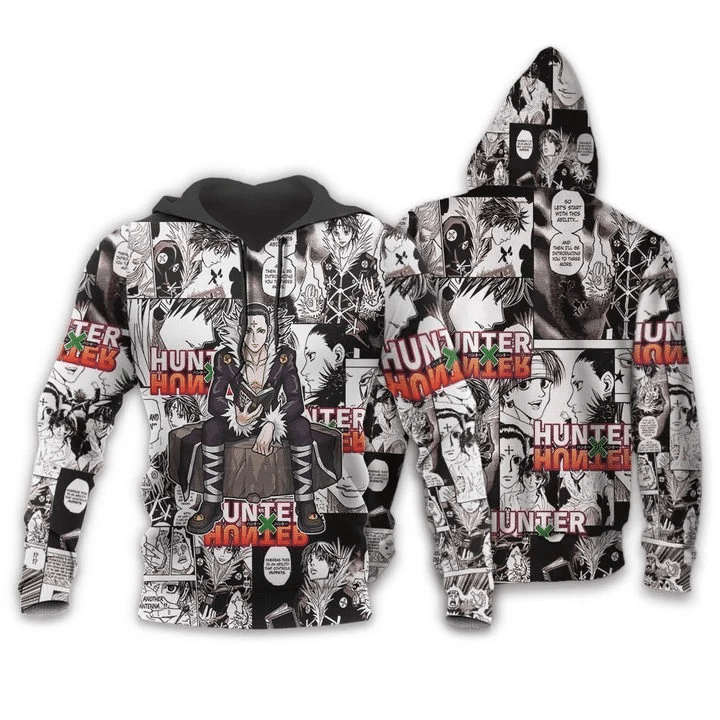 Hxh Chrollo Lucilfer Hunter X Hunter Anime Manga For Men And Women 3d Hoodie Zip Hoodie Moonbestprint