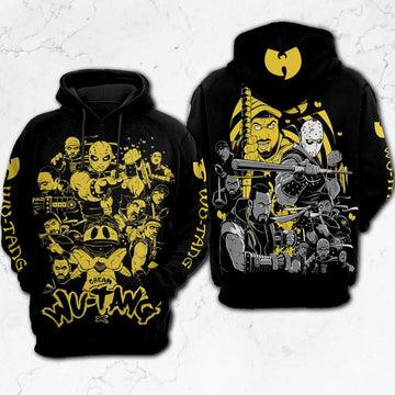 Wu-tang Clan Rap Hip Hop Fan Gift, Wu-tang Clan Rap Hip Hop Aop Hoodie, Zip Hoodie, Fleece Jacket Moonbestprint