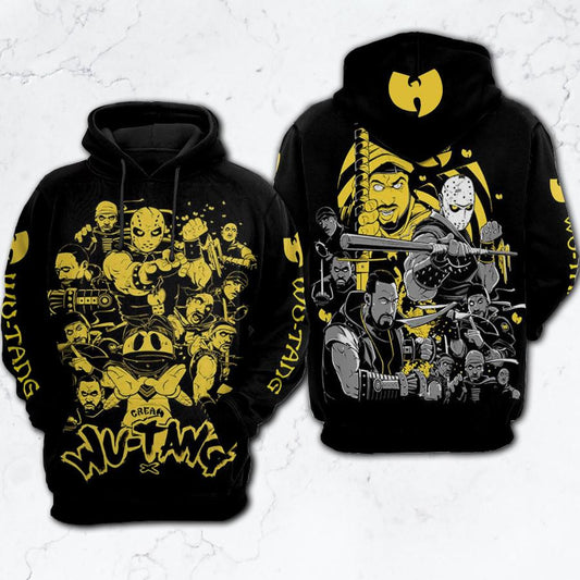 Wu-tang Clan Rap Hip Hop Fan Gift, Wu-tang Clan Rap Hip Hop Aop Hoodie, Zip Hoodie, Fleece Jacket Moonbestprint