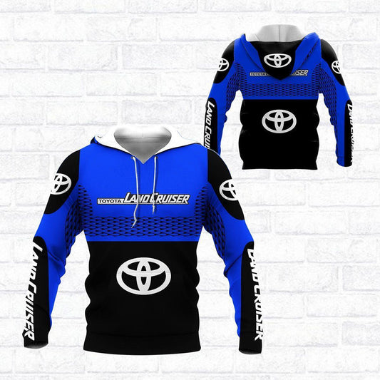 Toyota Land Cruiser Shirt Fan Gift 432, Stylist Unisex 3d Hoodie Zip Hoodie Moonbestprint