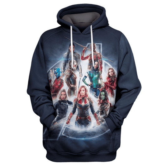 Marvel Of Girls 3d Hoodie Zip Hoodie Moonbestprint