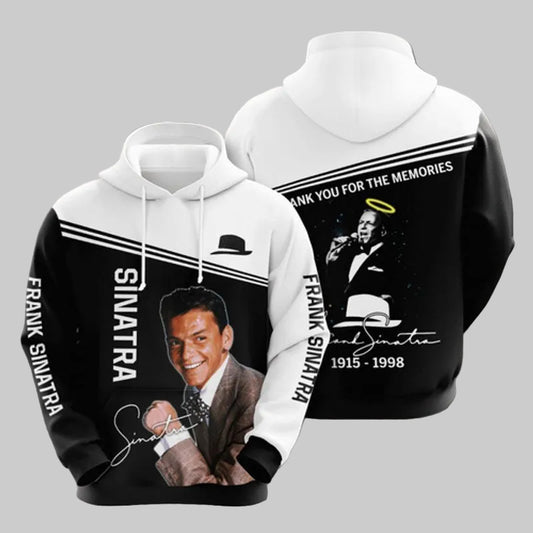 Frank Sinatra Thank You For The Memories 1915 1998 3d Hoodie Moonbestprint