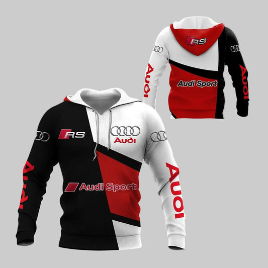 Audi Sport Luxury Car 8k299 Fan Gift 3d Zip Hoodie Hoodie Ii0 Moonbestprint