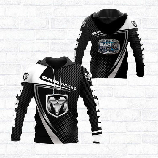 Ram Trucks Shirt Fan Gift 870, Stylist Unisex 3d Hoodie Zip Hoodie Moonbestprint