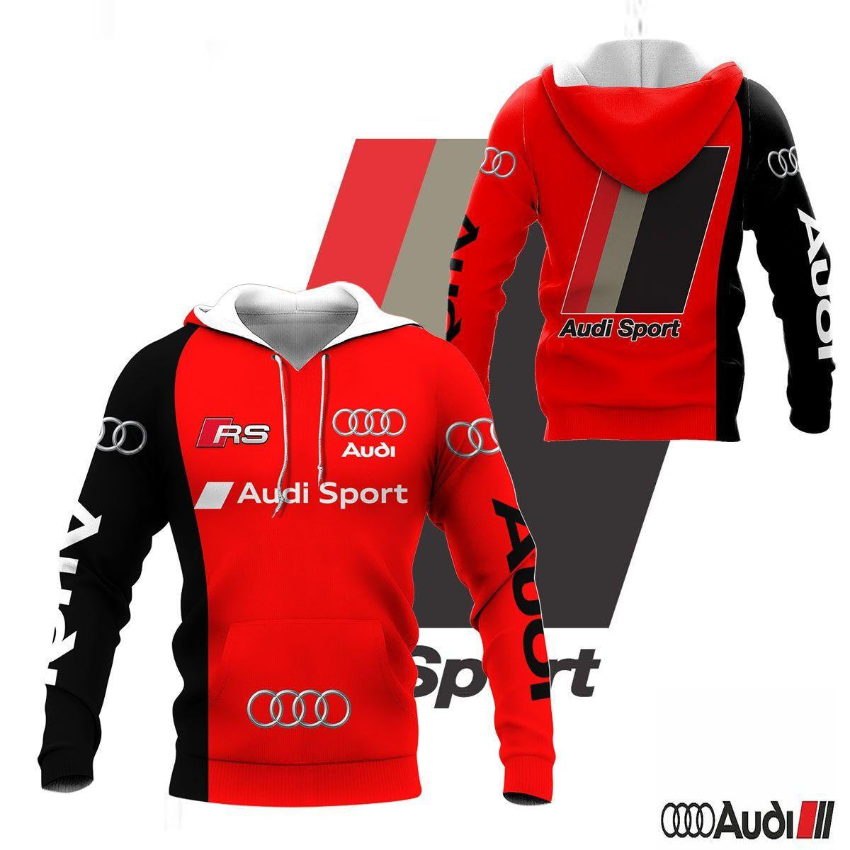 Audi Sport Luxury Car 8k335 Fan Gift 3d Zip Hoodie Hoodie Ii0 Moonbestprint