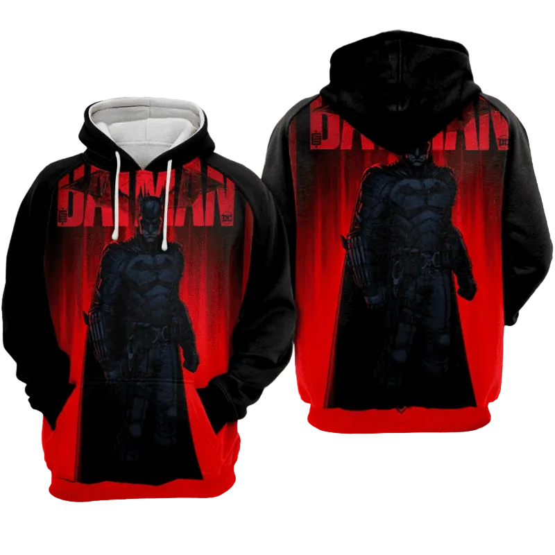 Batman Movie Coming Hoodie - Zip Hoodie Moonbestprint
