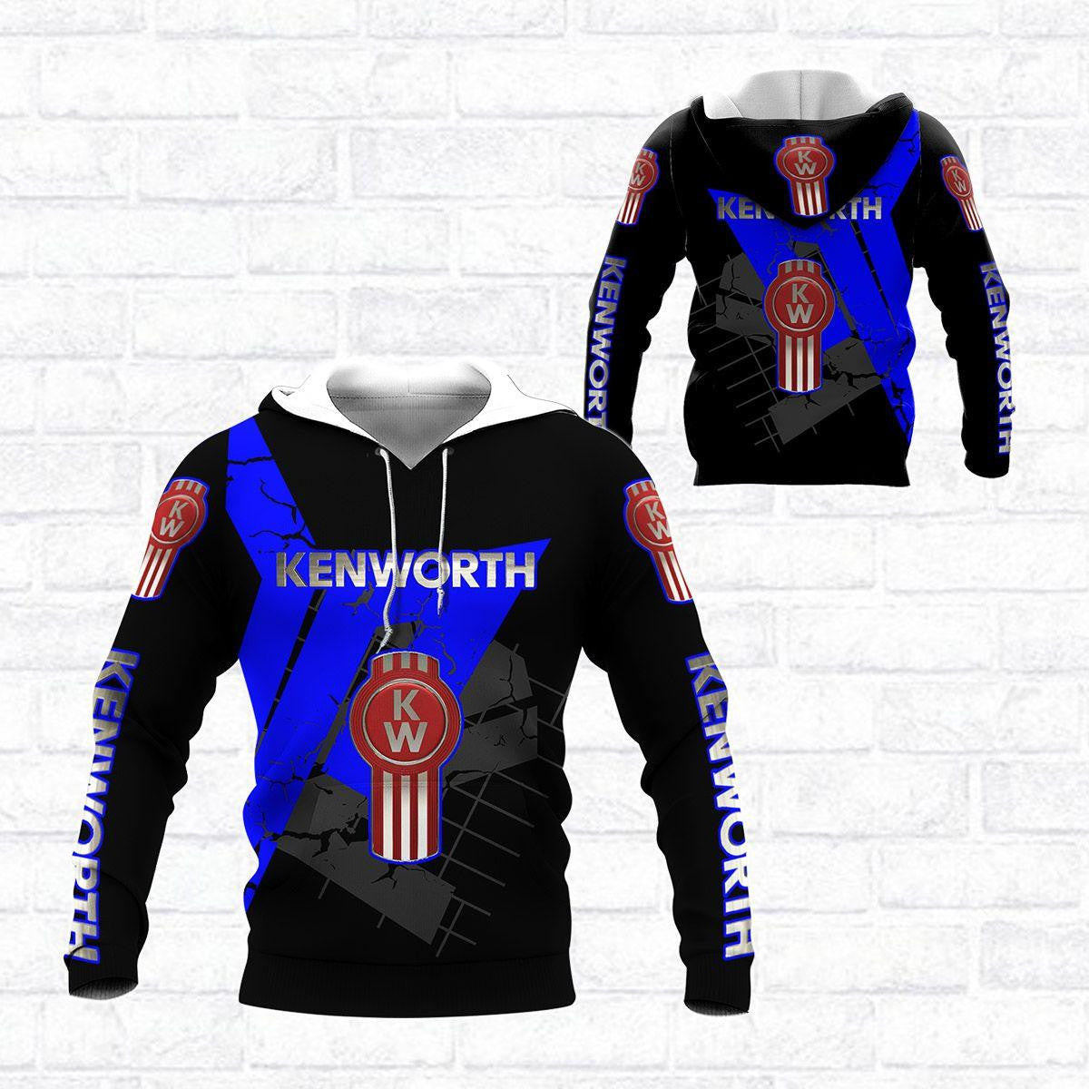 Kenworth Trucks Racing Team 7k857 Fan Gift 3d Zip Hoodie Hoodie Ii0 Moonbestprint