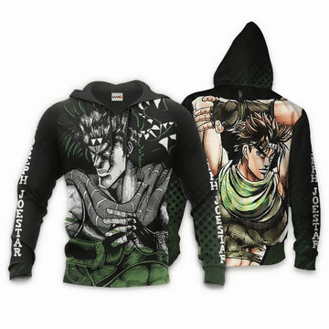 Joseph Joestar Anime Manga Jojo's Bizarre Adventure For Men And Women 3d Hoodie Zip Hoodie Moonbestprint