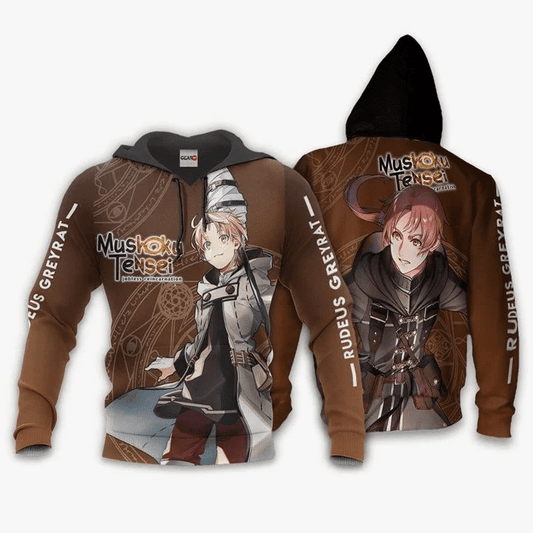 Rudeus Greyrat Anime Manga Mushoku Tensei For Men And Women 3d Hoodie Zip Hoodie Moonbestprint