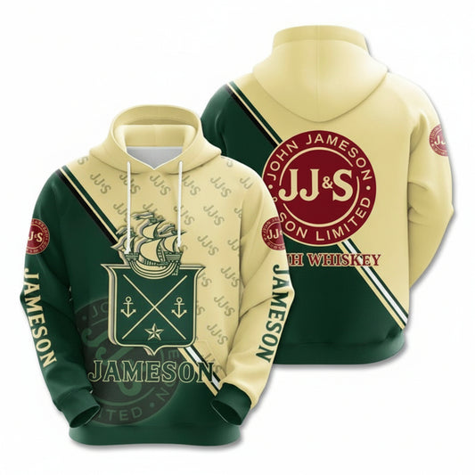 Jameson Irish Whiskey 3d Hoodie Moonbestprint