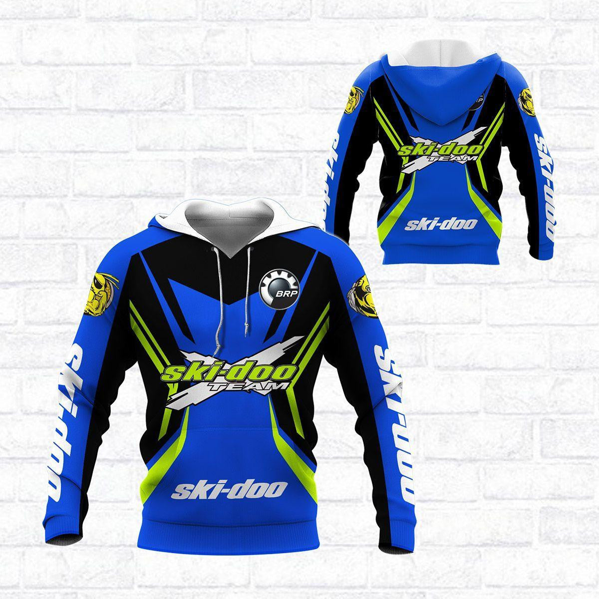 Ski-doo Racing Team 7k784 Fan Gift 3d Zip Hoodie Hoodie Ii0 Moonbestprint