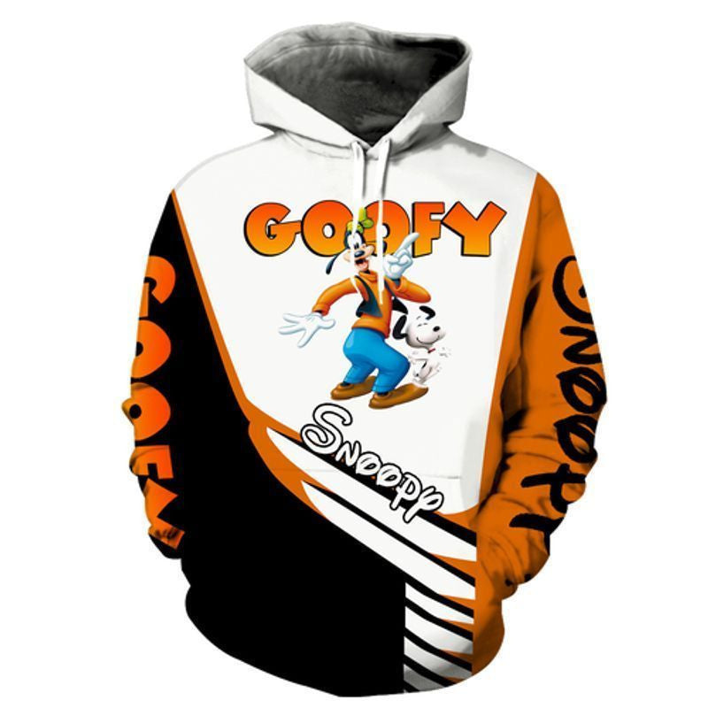 Goofy And Snoopy 3d Hoodie 154 Moonbestprint