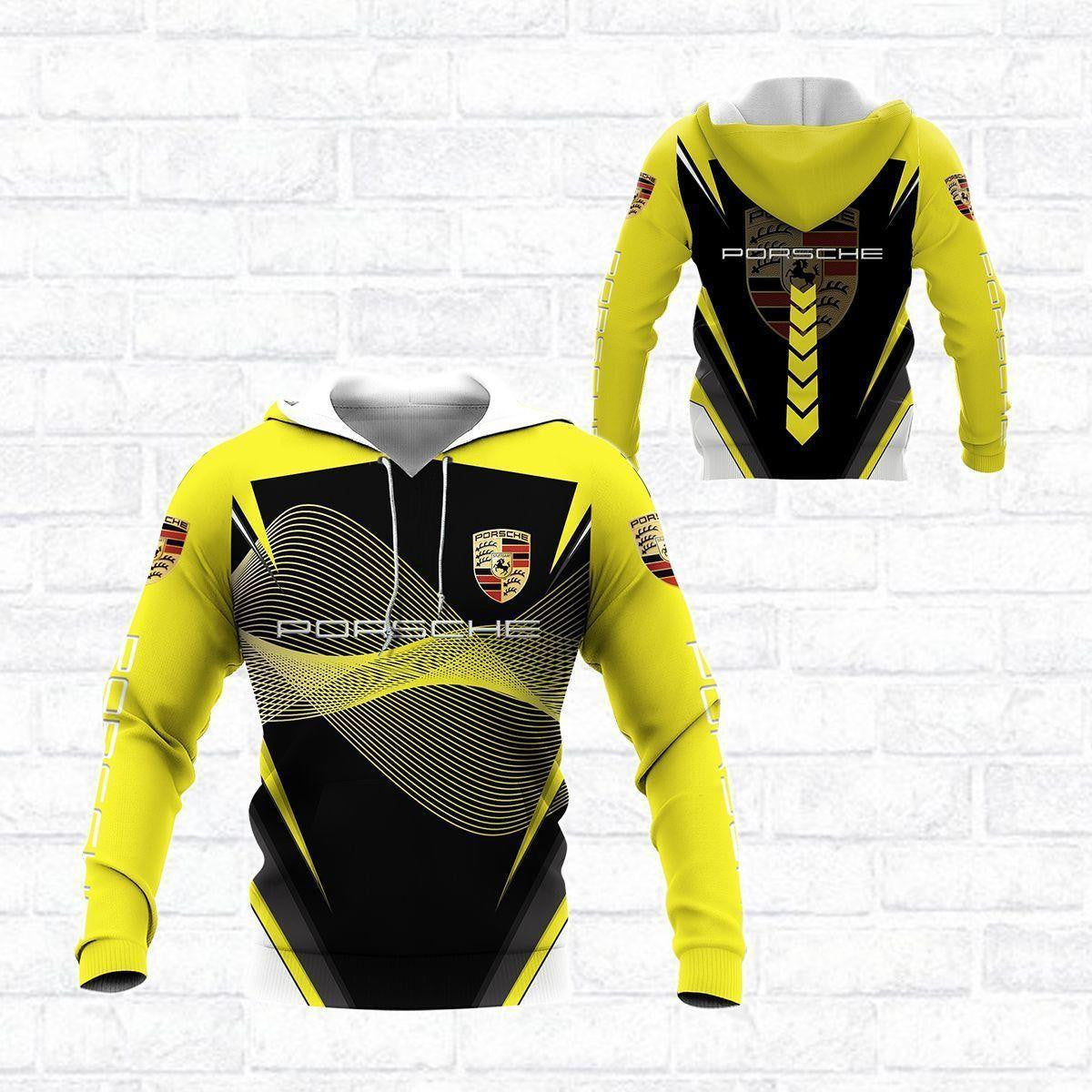 Porsche Shirt Fan Gift 1015, Stylist Unisex 3d Hoodie Zip Hoodie Moonbestprint