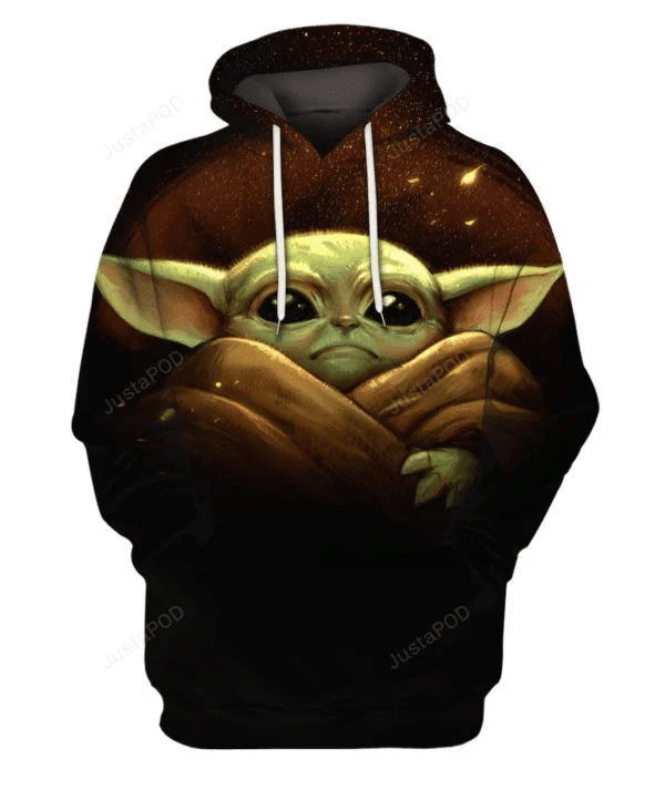 Baby Yoda Star Wars 3d All Over Print Hoodie, Zip-up Hoodie Moonbestprint