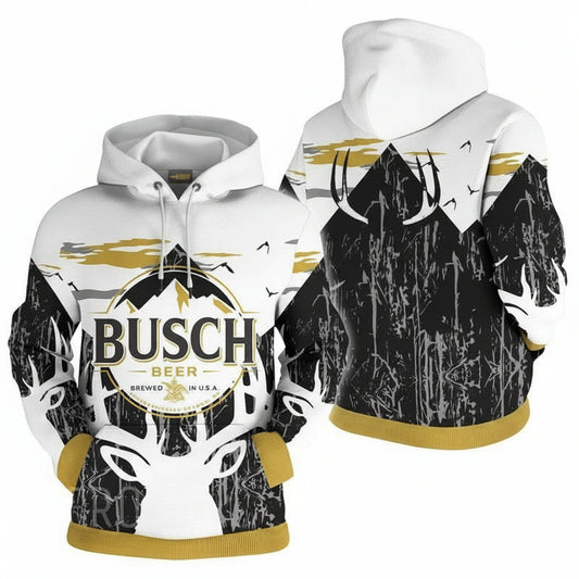 Personalized Busch Beer Hoodie 3, Gift For Fan 3d All Over Print Shirt Hoodie Moonbestprint