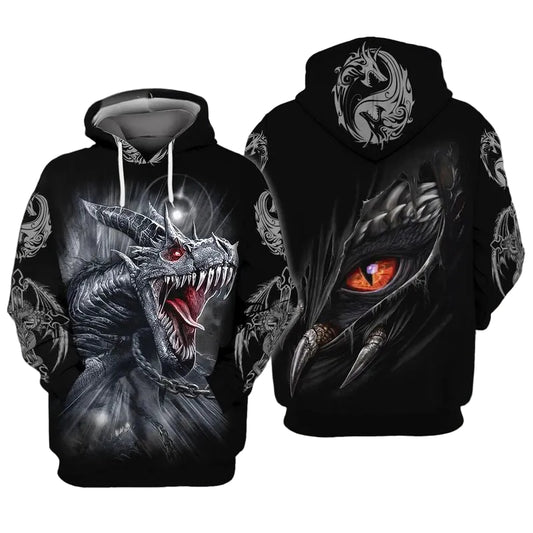 Loves Dragon For Men And Women 3d Hoodie Zip Hoodie Moonbestprint