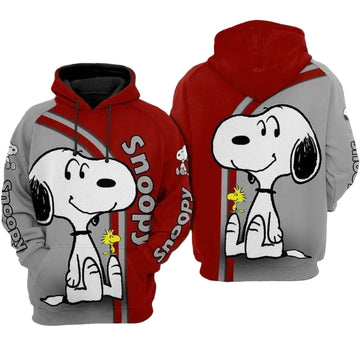 Disney Snoopy Cute Lover 3d Hoodie Zip Hoodie Moonbestprint