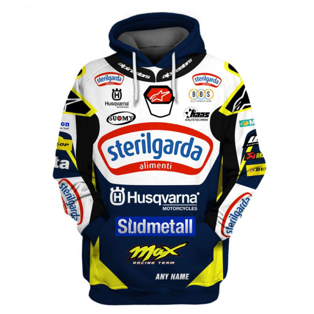 Sterilgarda Max Racing Team Personalized All Over Print Hoodie, Zip Hoodie 435 Moonbestprint