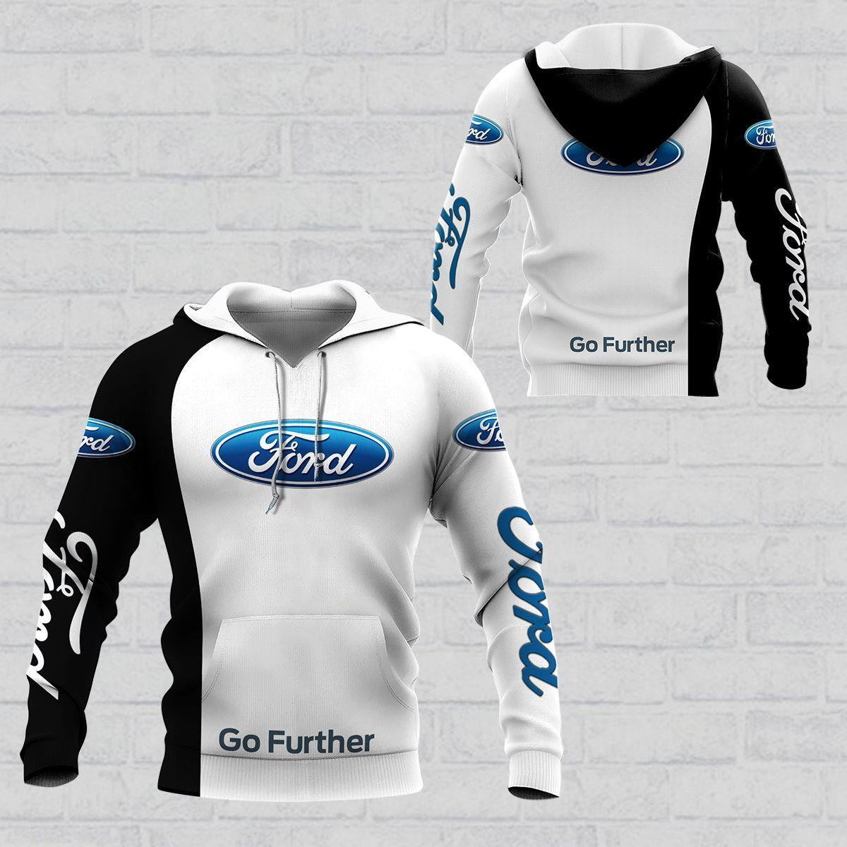 Ford Shirt Fan Gift 496, Stylist Unisex 3d Hoodie Zip Hoodie Moonbestprint
