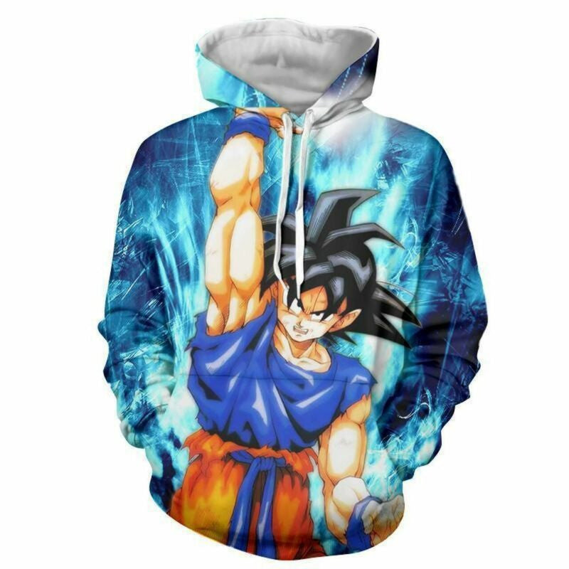 Dragon Ball Goku 3d Hoodie Zip Hoodie Moonbestprint