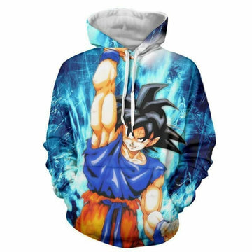 Dragon Ball Goku 3d Hoodie Zip Hoodie Moonbestprint